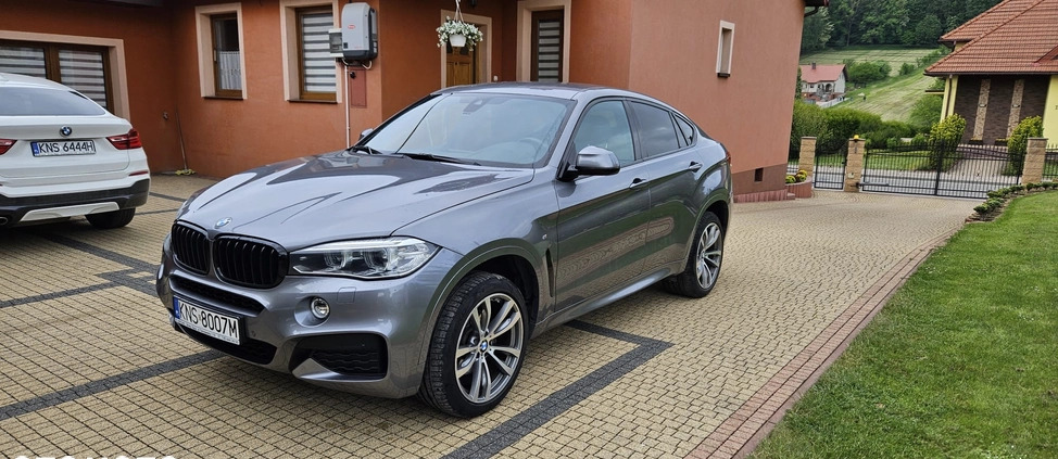 BMW X6 cena 155000 przebieg: 168500, rok produkcji 2016 z Zelów małe 46